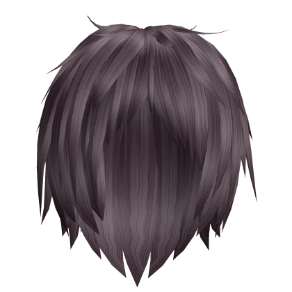 Drk Purple Choppy Layered Emo Vkei Anime Hair 11. | Roblox Item