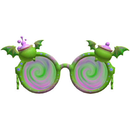 Halloween Green Witch Glasses Roblox item