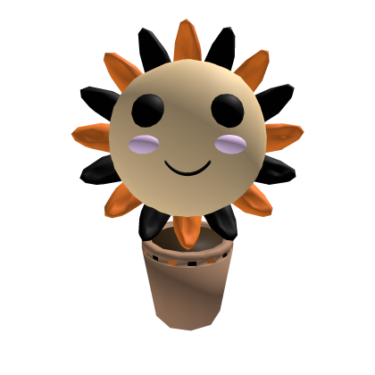 Funky Halloween Sunflower