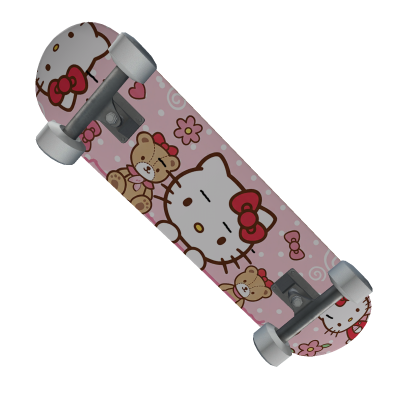 Hello Kitty Sanrio Skateboard Roblox item