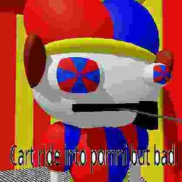 Cart ride into pomni but bad icon