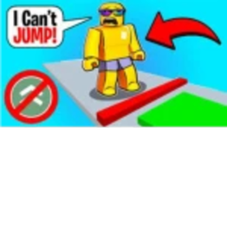 Roblox but you cant jump