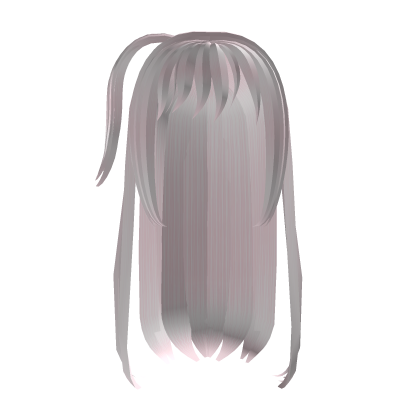 ♡ pink gyaru one-sided ponytail hair Roblox item