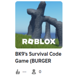 BK9's Survival Code Game (BURGER KING INCLUDED)