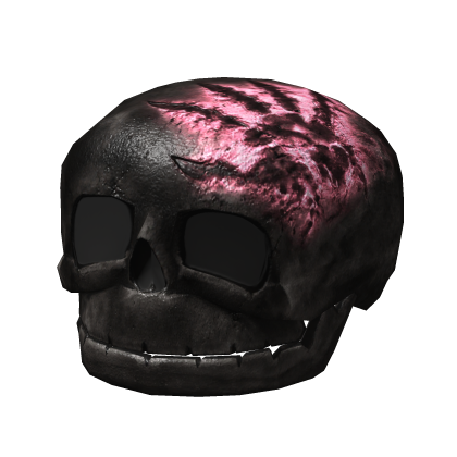 Black/Pink Scorched Riddling Skull Recolor Addon