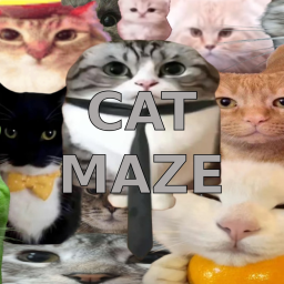CAT MAZE (SUPER SCARY HORROR!!!!)