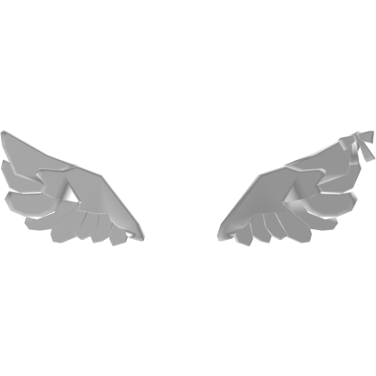 ♡ ꒰ cute angel wings with bow in white