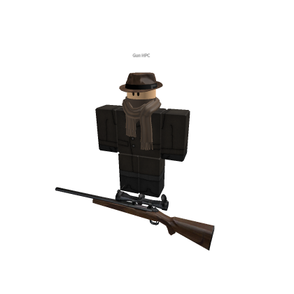 Gun Npc Edit: Trench Coat Gun Npc Sniper Rifle