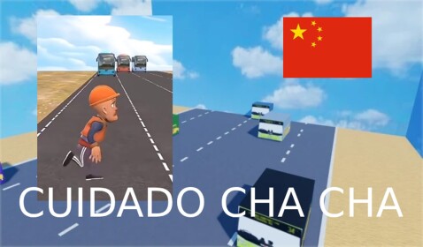 Cross the road