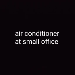 air conditioner at small office  icon