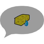 1/1 - Sponge Speech Bubble