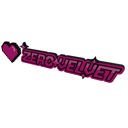 Zero Velvet Pink Head Accessory