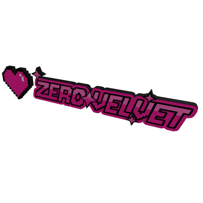 Zero Velvet Pink Head Accessory