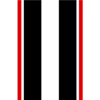 DK RACING VINYL Stripes black/red Roblox decal