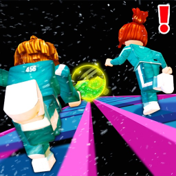Impossible Squid Game! Glass Bridge!!!!!!!