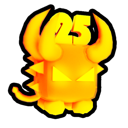 Gold 25M Golem