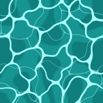 cartoon style water Roblox decal