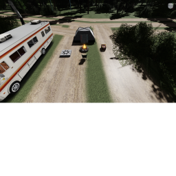 The camping {Help sans to find the monster]
