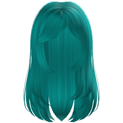 Wispy Wavy Casual Hair (Aquamarine) Roblox item
