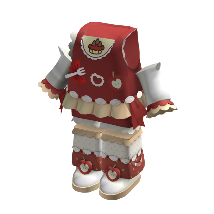 Igari Mori Kei Apple Baker Outfit
