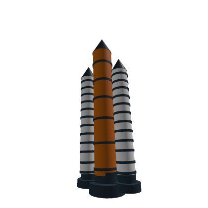 Space Rocket Model (No Scripts)