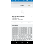 piggy fan's club