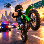 Bikers vs Cops