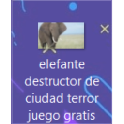 elefante destructor de ciudad terror juego gratis icon