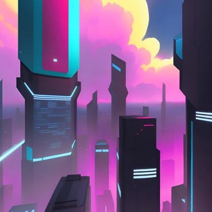 Cyberpunk Skybox