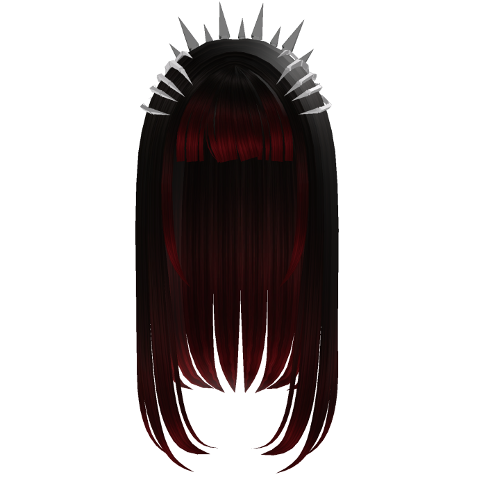 spines halloween punk skeleton gradient [red]