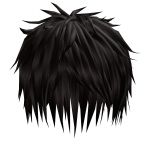 Brown Scene Messy Spiky Emo Hair