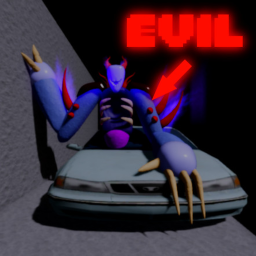 Escape From Evil Monster In a Car Simulator