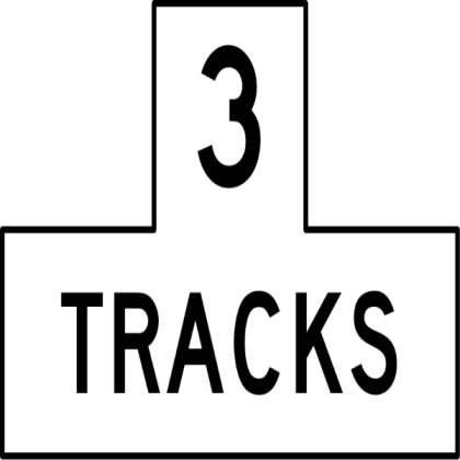 Extra Tracks Three Sign Roblox decal