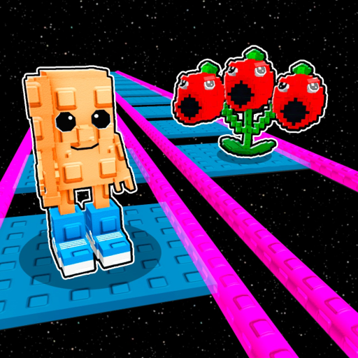  Plants Vs Brainrots Glass Bridge  official Roblox game thumbnail