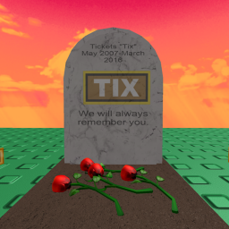 Giveaway/Helping Group's tix memorial