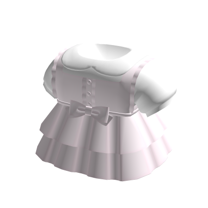 ♡꒰ collared shirt w/ pink babydoll ruffled dress