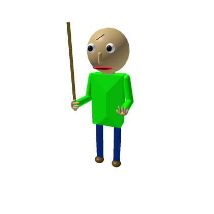 3D Old Baldi