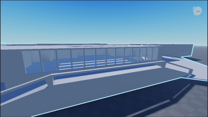 Modern Public Building - FPS Model Map preview 2