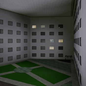 Задние комнаты Уровень 188 Двор с окнами