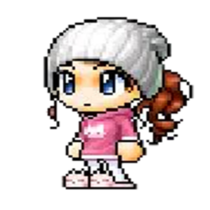 Winter Pixel Girl Roblox decal