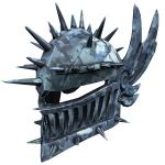 Immortal Helm: Bluesteel Chaos Knight