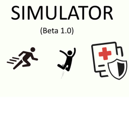 Jump and Run and health SIMULATOR (beta 1.1)