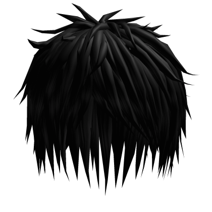 Black Scene Messy Spiky Emo Hair