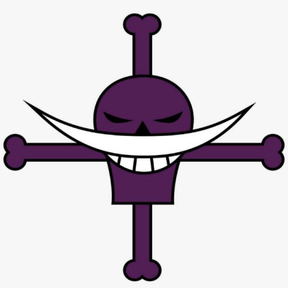 White Beard Pirates Logo Roblox decal