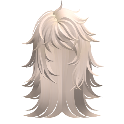 Emo Scene Spikey Hair (Beige) Roblox item