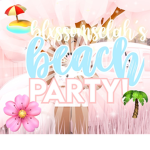 blxssomselah's beach party!