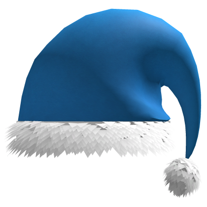 Blue Santa Hat