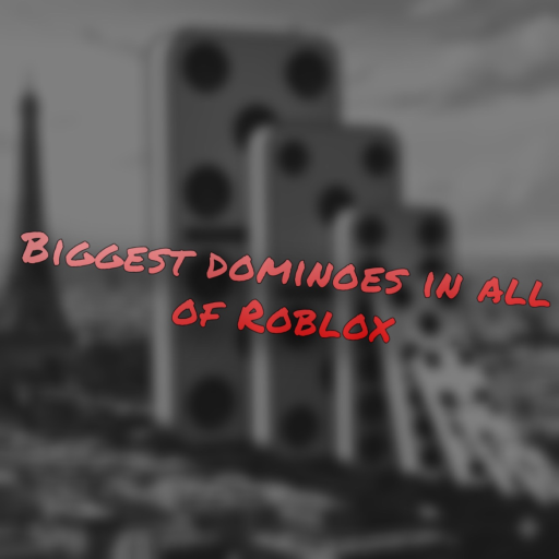 Biggest Domino's in all of Roblox (halloween)