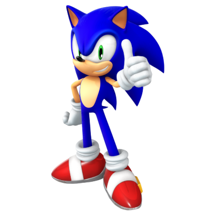 Sonic the Hedgehog...Again.. (...Sonic) Roblox decal