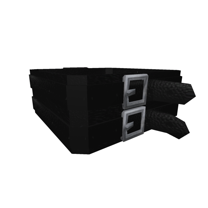 Black buckle wristband - LEFT
